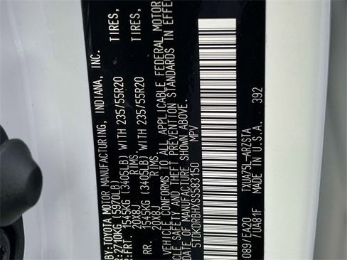 Certified 2025 Toyota Highlander XSE image 24