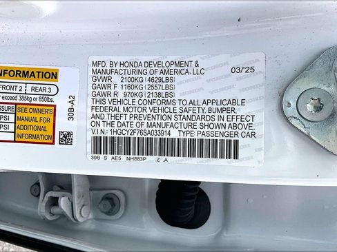 Used 2025 Honda Accord Sport image 16