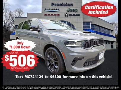 Certified 2021 Dodge Durango R/T w/ Blacktop Package