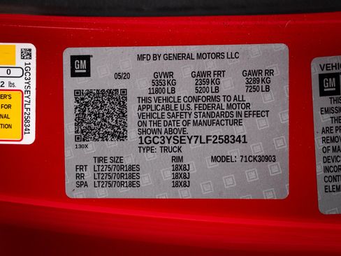 Used 2020 Chevrolet Silverado 3500 W/T w/ WT Convenience Package image 35