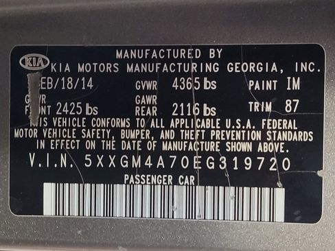 Used 2014 Kia Optima LX FWD image 33