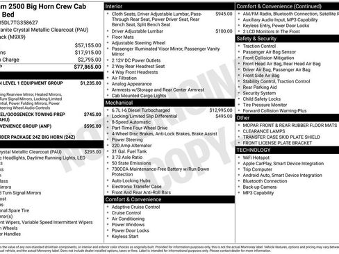 New 2026 RAM 2500 Big Horn AWD/4WD image 3