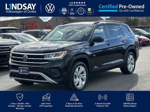 Certified 2023 Volkswagen Atlas SE w/ Panoramic Sunroof Package image 4
