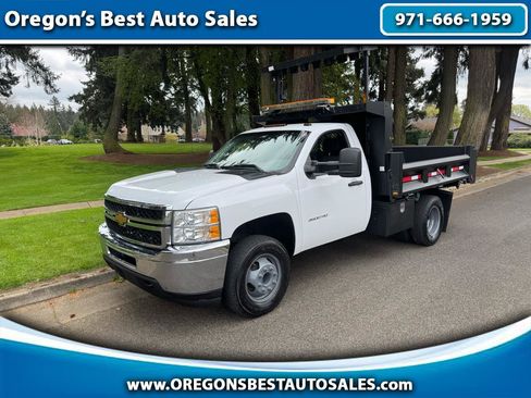 Used 2013 Chevrolet Silverado 3500 W/T RWD image 1