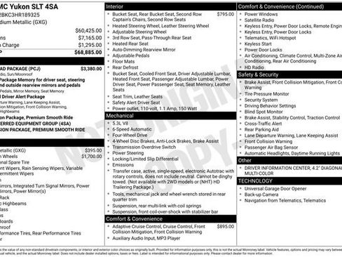 Used 2017 GMC Yukon SLT w/ Open Road Package image 43