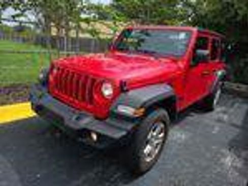 Used 2022 Jeep Wrangler Unlimited Sport AWD/4WD image 3