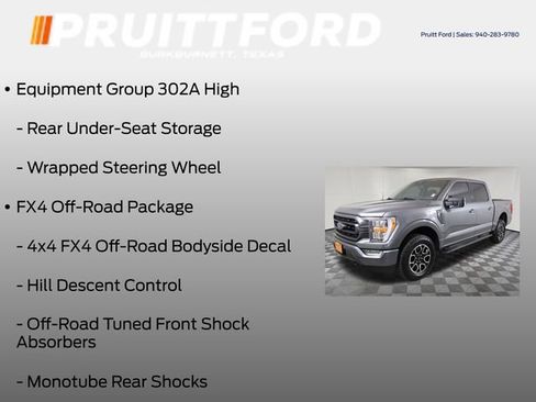 Used 2023 Ford F150 XLT w/ Equipment Group 302A High image 19