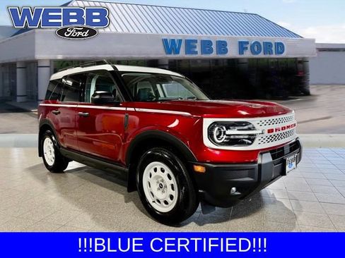 Certified 2025 Ford Bronco Sport Heritage w/ Convenience Package AWD/4WD image 1