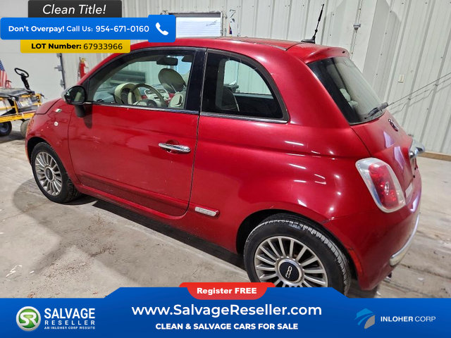 Used 2012 FIAT 500 Lounge FWD image 3