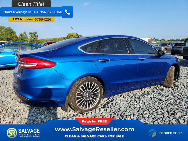Used 2017 Ford Fusion SE w/ Fusion SE Technology Package FWD image 4