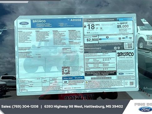 New 2025 Ford Bronco Stroppe Edition image 12