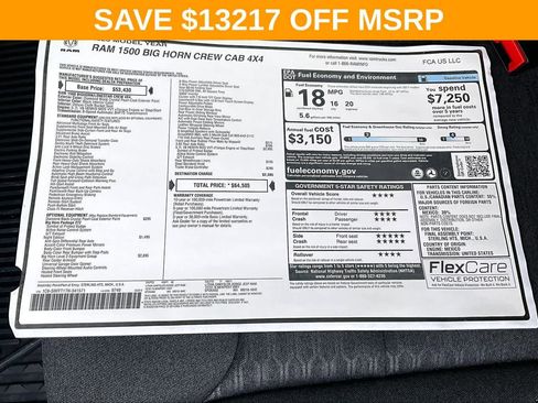 New 2026 RAM 1500 Big Horn AWD/4WD image 23