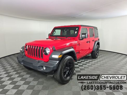 Used 2022 Jeep Wrangler Unlimited Sport AWD/4WD image 1