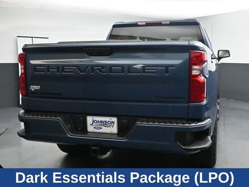Used 2024 Chevrolet Silverado 1500 Custom w/ Turbomax Blackout Package AWD/4WD image 11