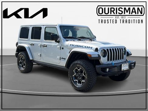 Used 2022 Jeep Wrangler Unlimited Rubicon 4xe w/ Steel Bumper Group AWD/4WD image 1
