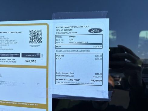 Certified 2024 Ford Transit 350 XLT image 3