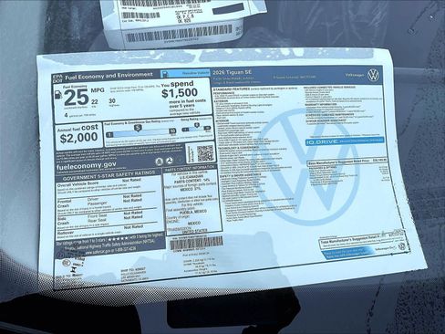 New 2026 Volkswagen Tiguan SE image 35