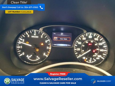 Used 2016 Nissan Altima 2.5 S w/ Power Driver Seat Package FWD image 12