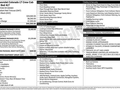 Used 2024 Chevrolet Colorado LT w/ LT Convenience Package II image 4