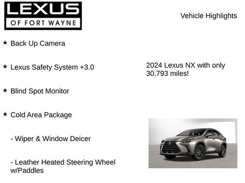 Used 2024 Lexus NX 350 AWD image 8