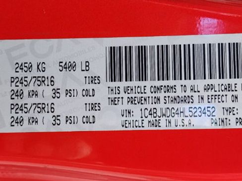 Used 2017 Jeep Wrangler Unlimited Sport w/ Connectivity Group image 37