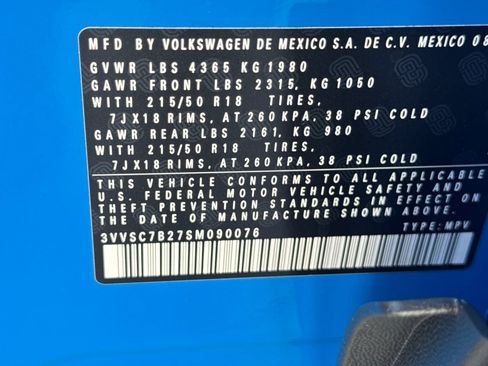 New 2025 Volkswagen Taos SE image 23