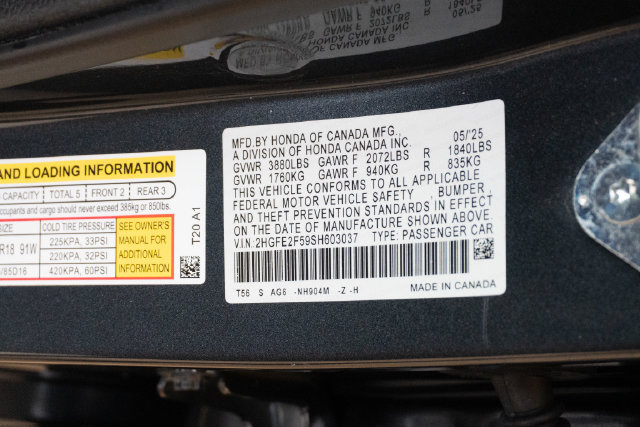Used 2025 Honda Civic Sport image 39