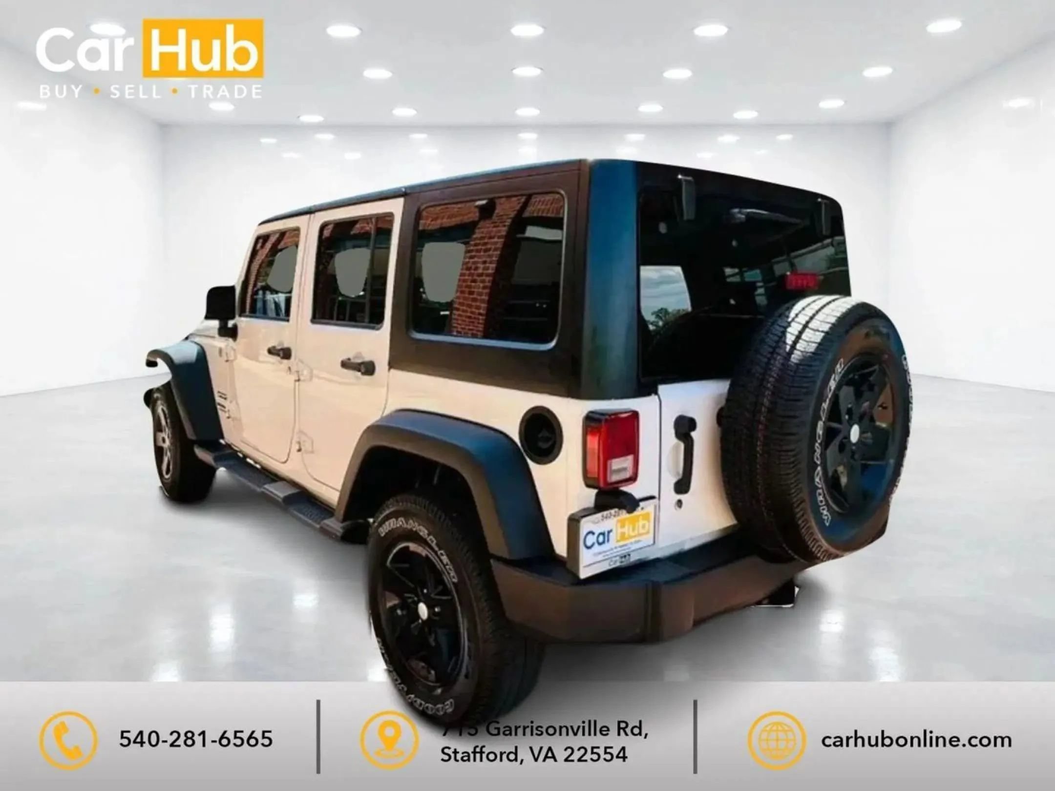 Used 2014 Jeep Wrangler Unlimited Sport w/ Quick Order Package 24S AWD/4WD image 4
