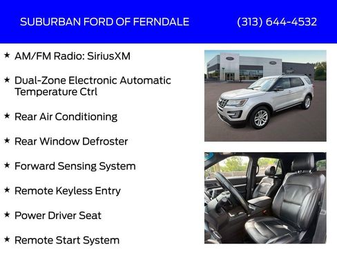 Used 2017 Ford Explorer XLT w/ Equipment Group 202A FWD image 13
