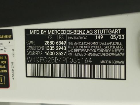 Certified 2023 Mercedes-Benz EQE 350+ Sedan image 16