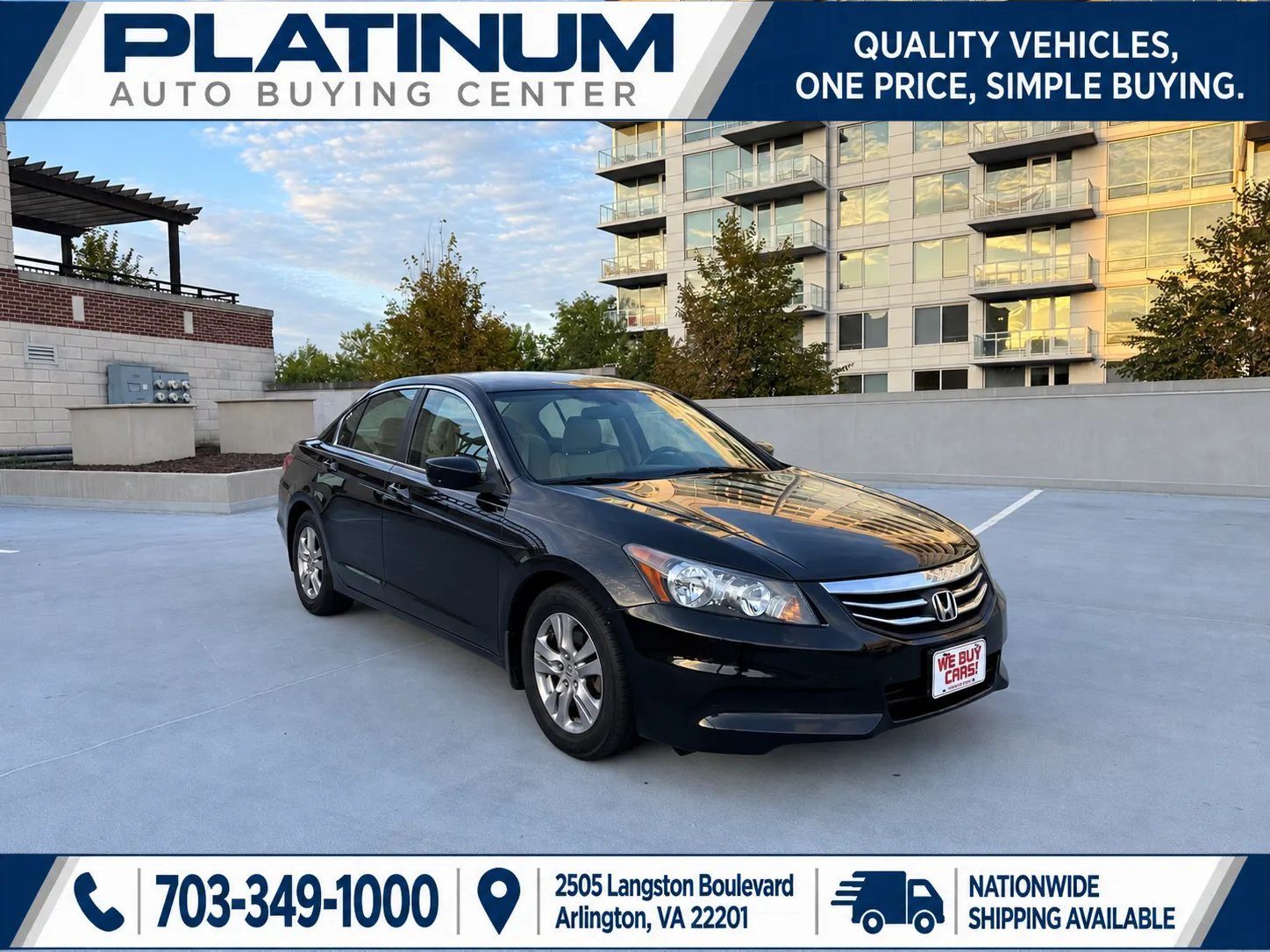 Used 2011 Honda Accord SE image 1