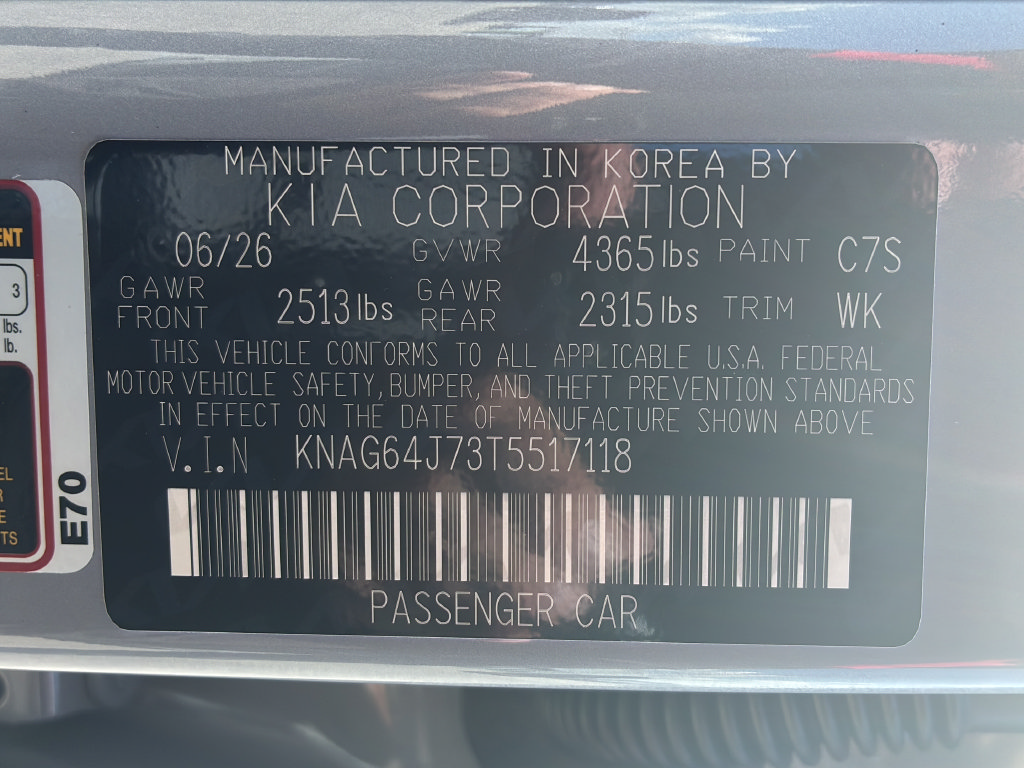 New 2026 Kia K5 GT-Line FWD image 38