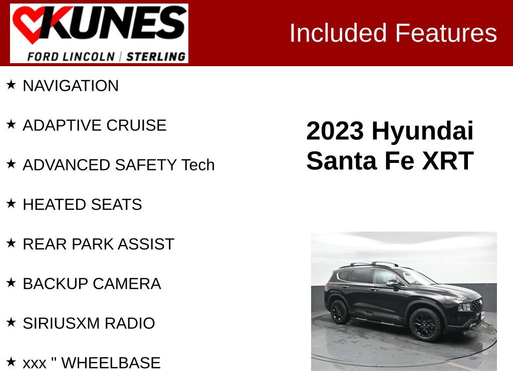 Used 2023 Hyundai Santa Fe XRT w/ Cargo Package AWD/4WD image 2