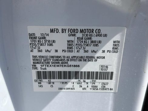 Used 2014 Ford F150 XL w/ Equipment Group 101A Mid AWD/4WD image 23