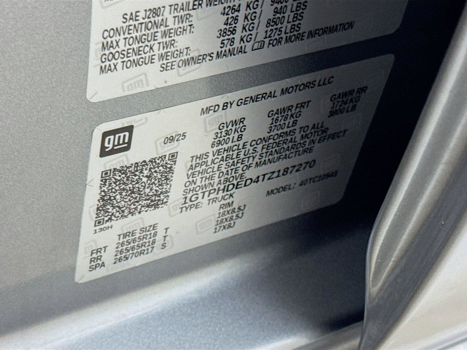 Used 2026 GMC Sierra 1500 SLT RWD image 30