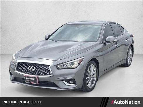 Used 2023 INFINITI Q50 Luxe w/ Cargo Package RWD image 1
