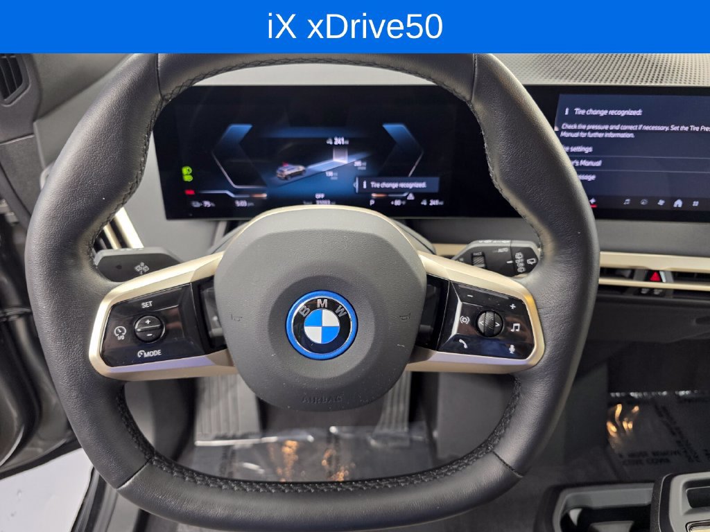 Certified 2024 BMW iX xDrive50 w/ Sport Package AWD/4WD image 18