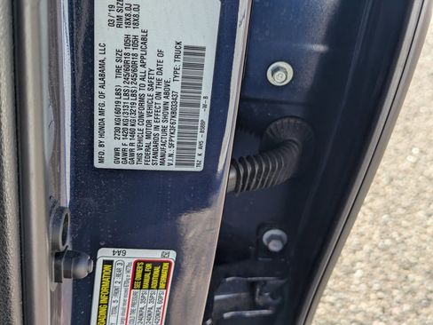 Used 2019 Honda Ridgeline RTL-T image 31