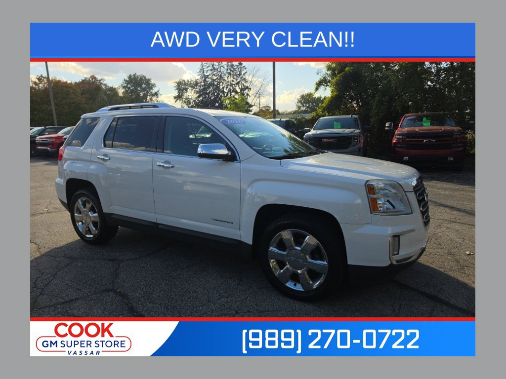 Certified 2016 GMC Terrain SLT w/ Open Road Package AWD/4WD image 1