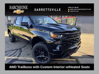 New 2026 Chevrolet Silverado 1500 Custom Trail Boss w/ LPO, Dark Essentials Package AWD/4WD video 1