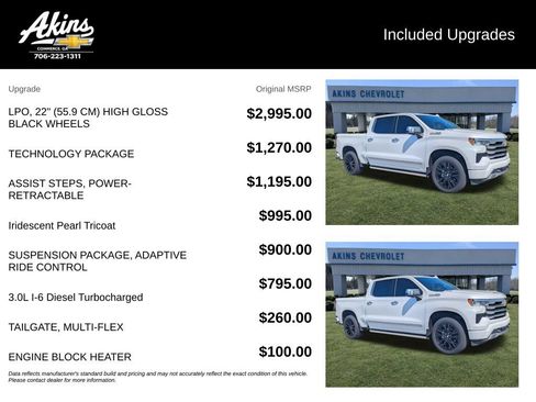 Used 2024 Chevrolet Silverado 1500 High Country w/ Technology Package RWD image 5