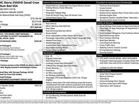 Used 2023 GMC Sierra 2500 Denali image 5