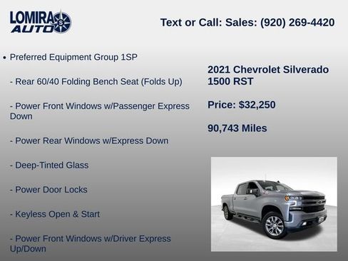 Used 2021 Chevrolet Silverado 1500 RST w/ All Star Edition Plus AWD/4WD image 8