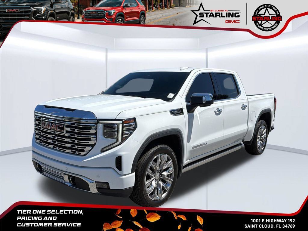 Certified 2023 GMC Sierra 1500 Denali w/ Denali Reserve Package AWD/4WD 360° Tour