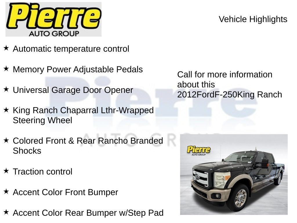 Used 2012 Ford F250 King Ranch AWD/4WD image 24