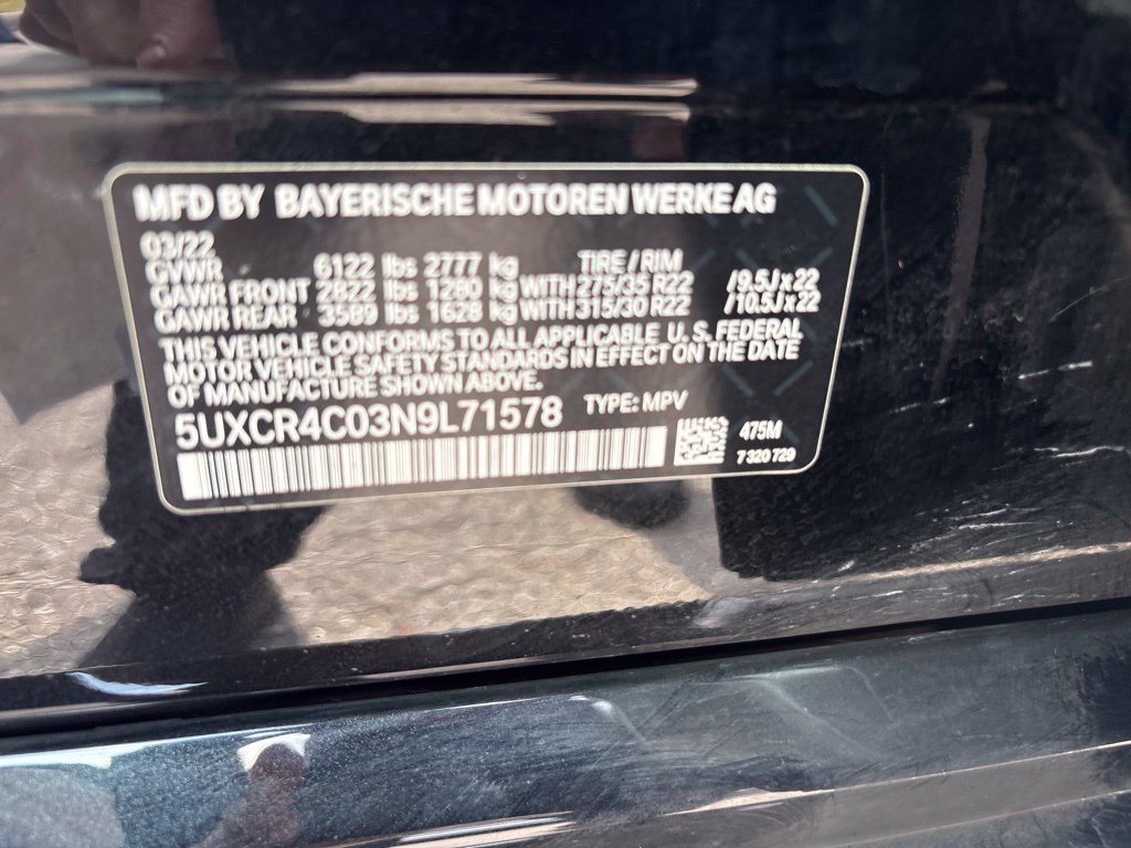 Used 2022 BMW X5 sDrive40i w/ M Sport Package RWD image 21