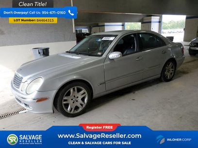 Used 2003 Mercedes-Benz E 500 Sedan