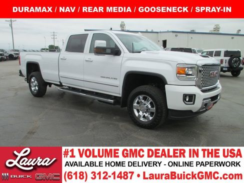 Used 2017 GMC Sierra 3500 Denali w/ Duramax Plus Package AWD/4WD image 1