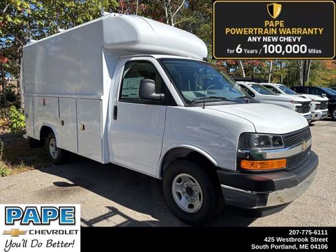 New 2025 Chevrolet Express 3500 w/ Power Convenience Package RWD image 1