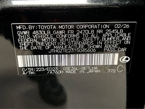 New 2026 Lexus IS 350 F Sport image 27